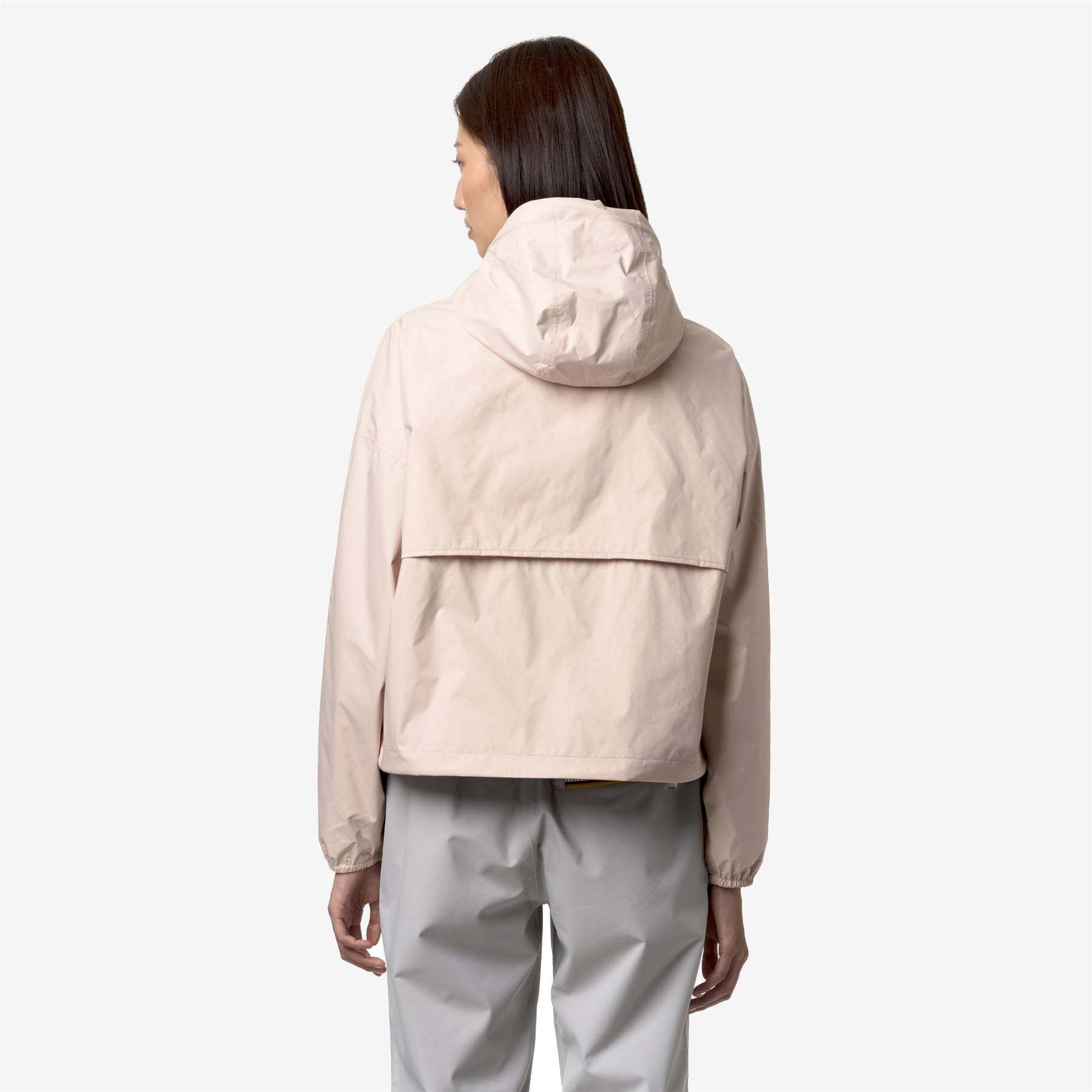 K-way Pink Laurette Plus Reversible Jacket In Pink