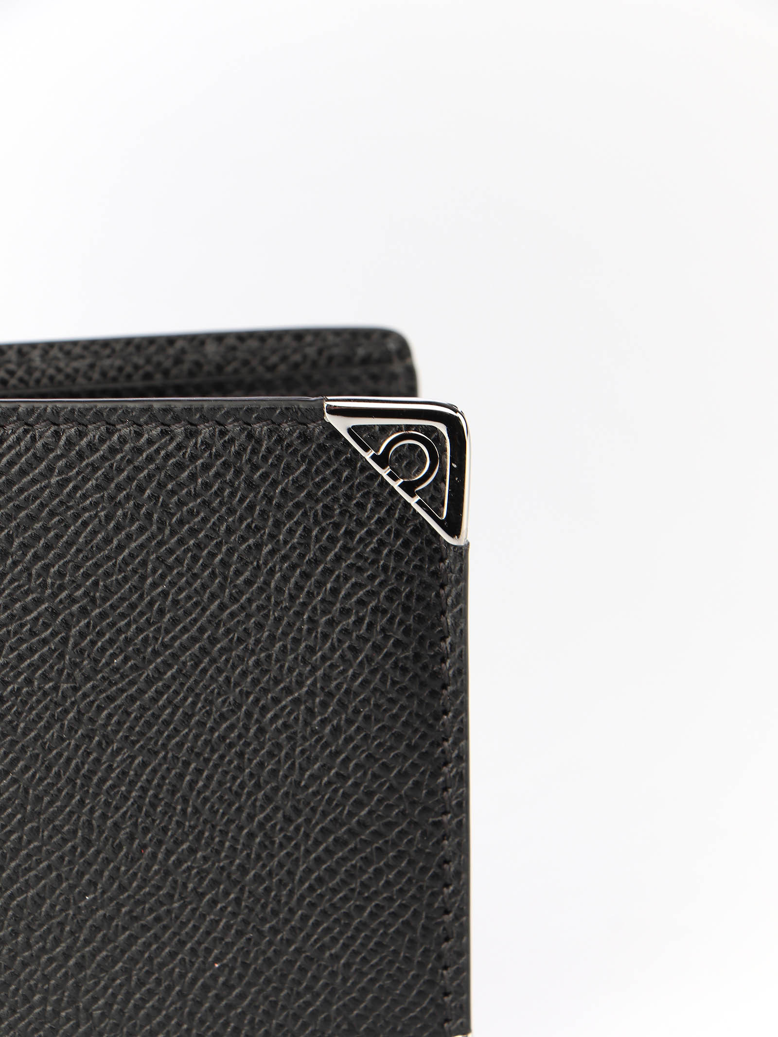 Ferragamo Embellished Wallet In Black