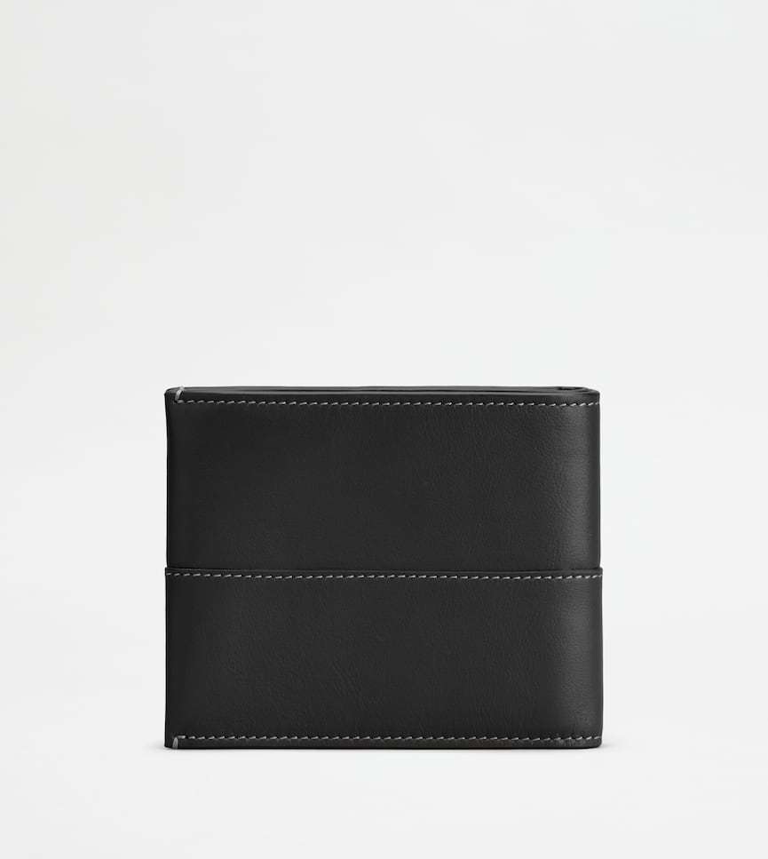 Tod's Leather Wallet In Black