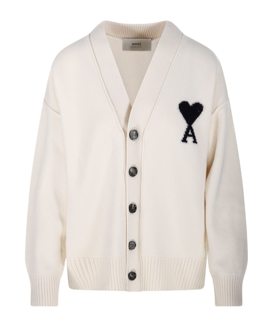 Ami Alexandre Mattiussi Ami Paris Sweaters In Pink
