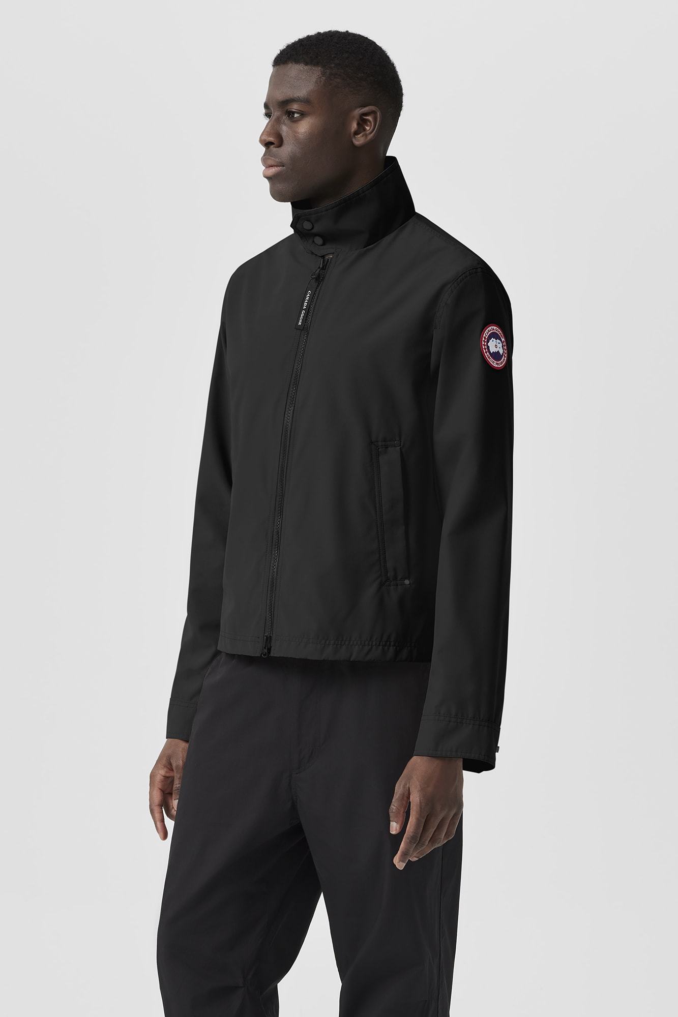 Canada Goose Black Rosedale Jacket In Black