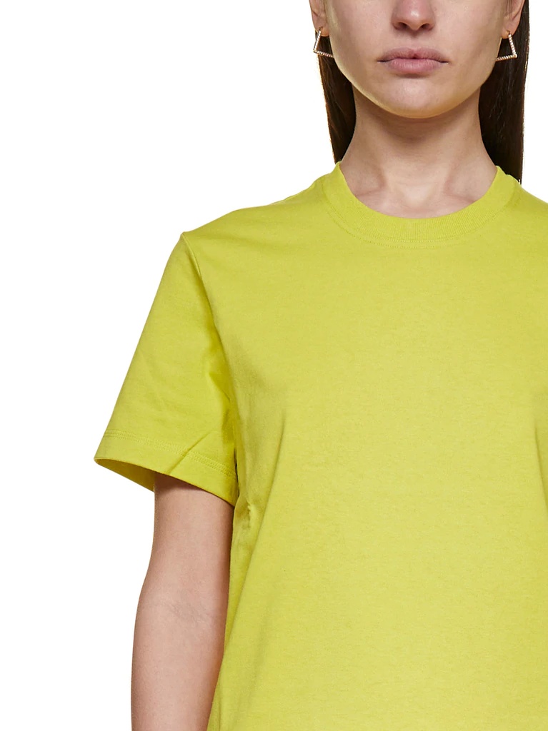 Bottega Veneta Sunrise Cotton-jersey T-shirt In Yellow