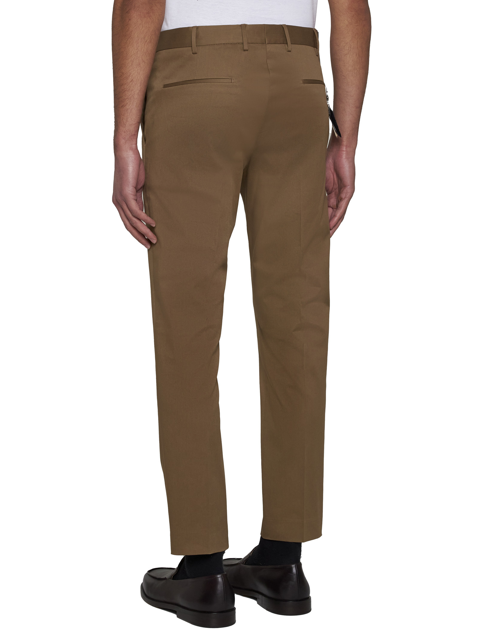 Pt01 Pt Torino Dieci Skinny Fit Pants In Green