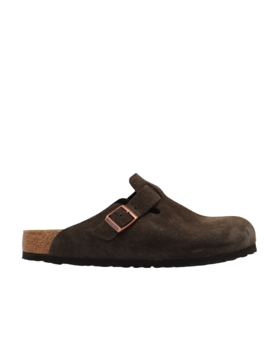Birkenstock Boston Soft Suede Slippers