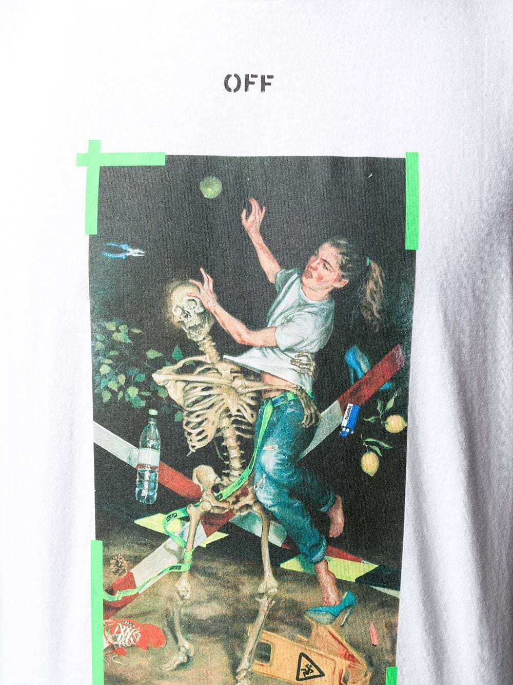 Off-white Pascal Painting Print T-shirt In White