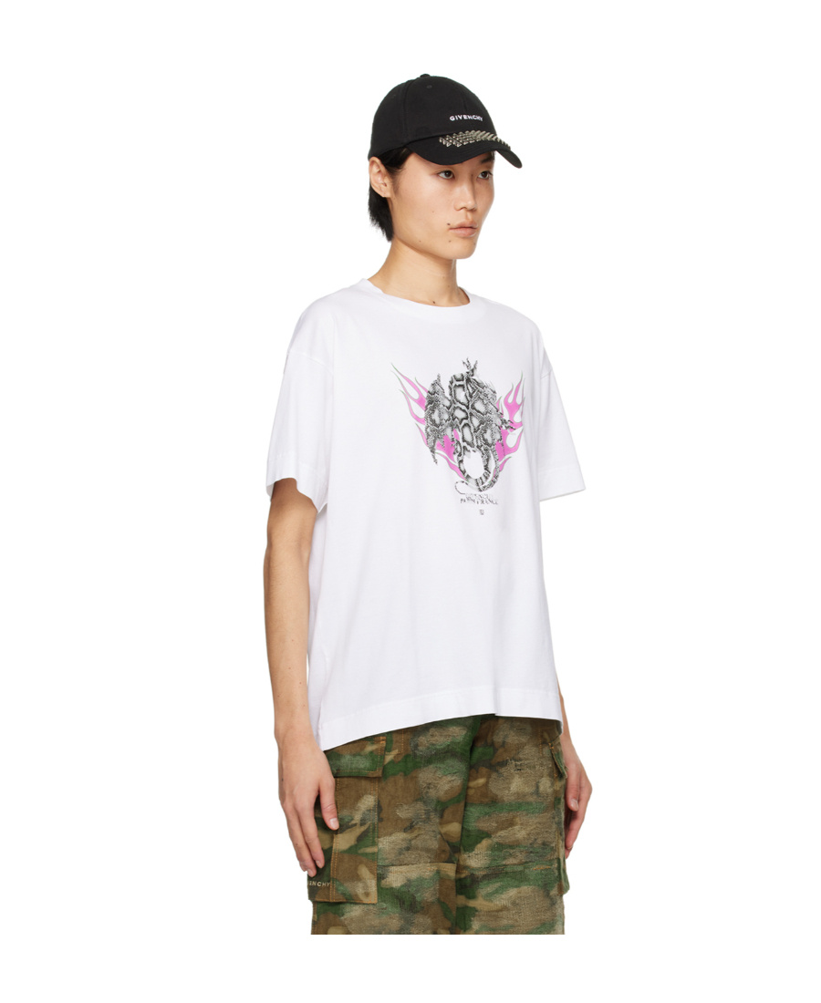 Givenchy Logo-print Cotton T-shirt In White