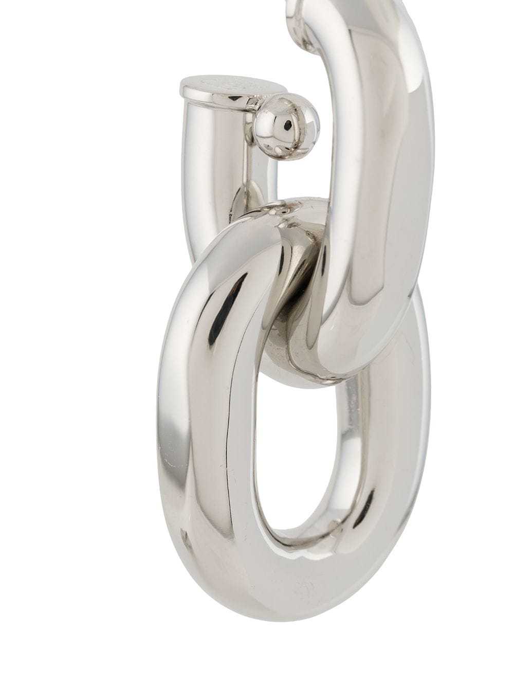 Rabanne Earrings With Silver-tone Metal Hardware In Gray