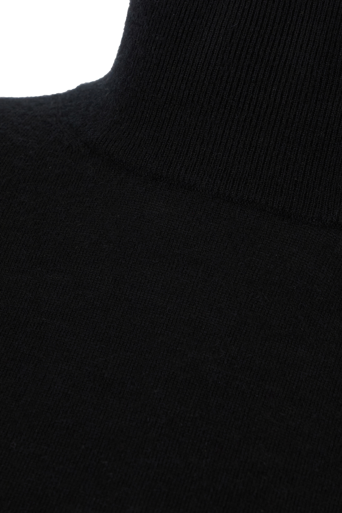 Max Mara Long-sleeved Sweater In Black