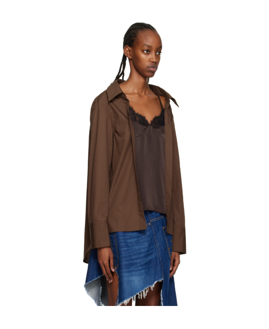 Jw Anderson Ssense Work Capsule – Brown Shirt In Multicolor