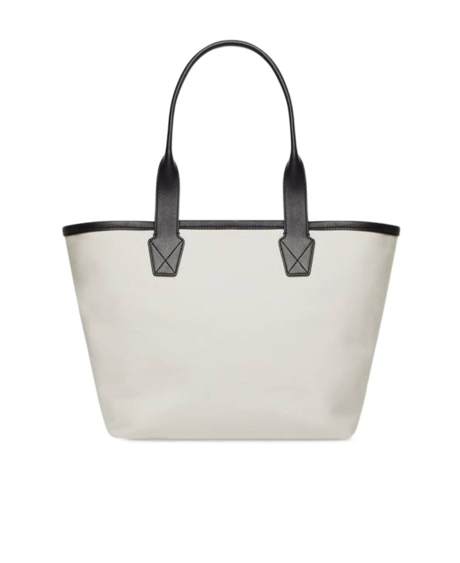 Balenciaga Cities Paris Jumbo Small Canvas Tote In Nude