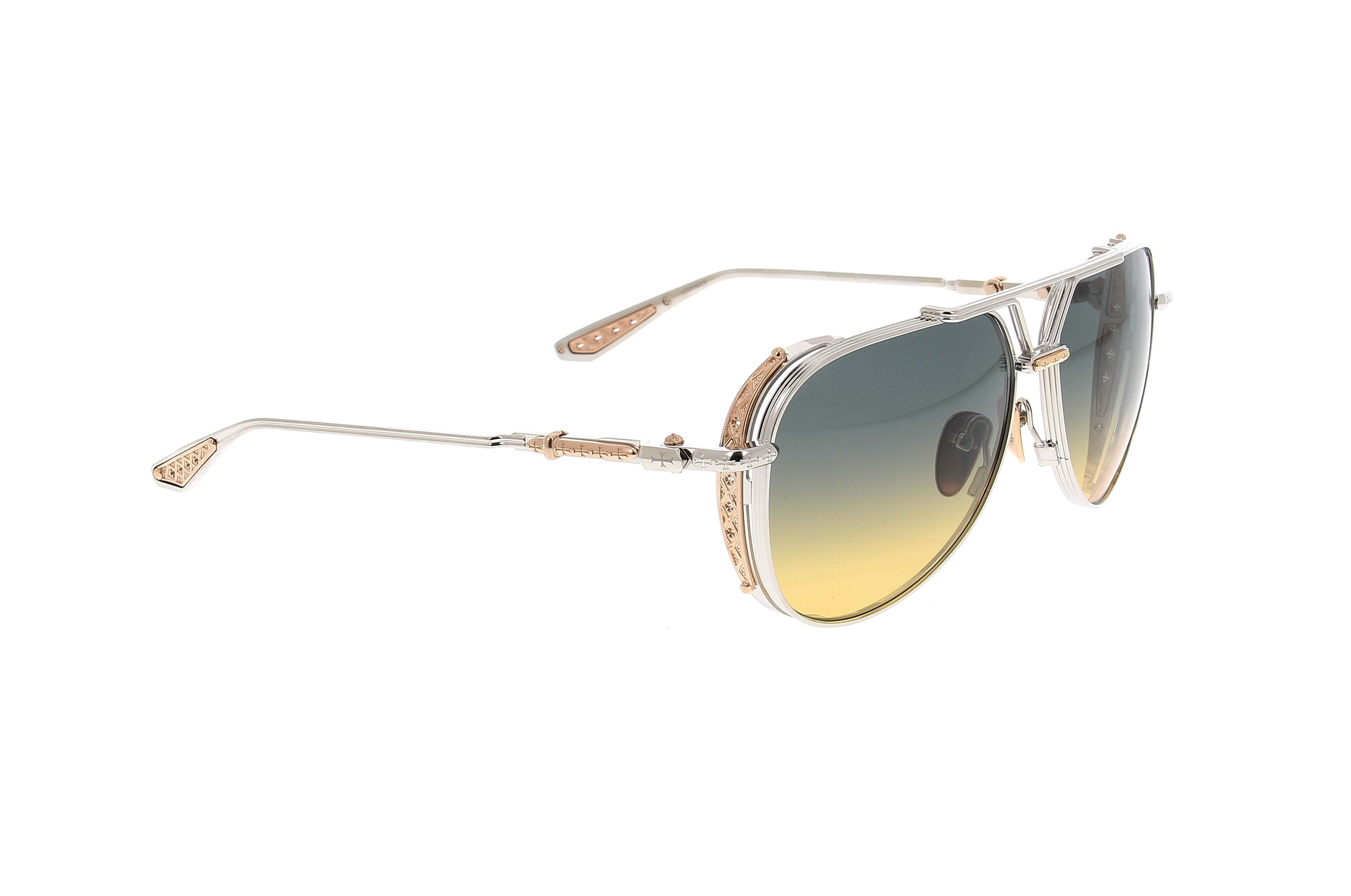 Chrome Hearts Full Frame Sunglasses In Gray