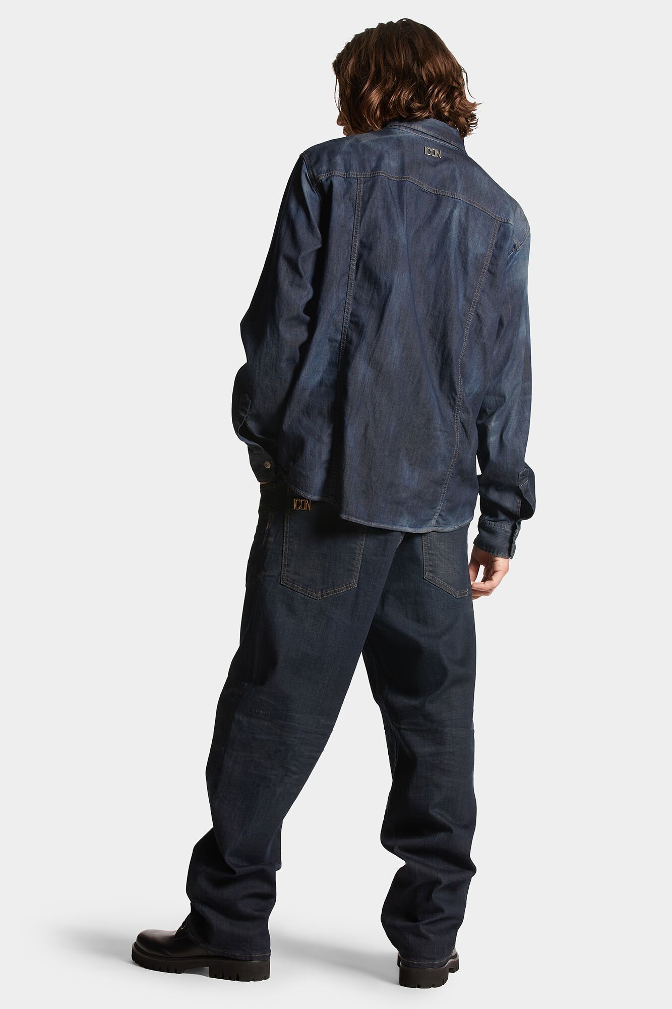 Dsquared2 Mid-rise Straight-leg Jeans In Blue