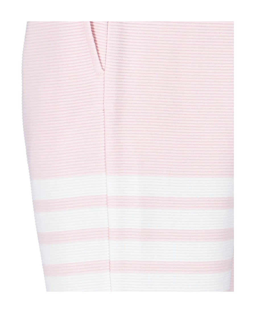 Thom Browne 4-bar Cotton Sweatpants In Pink