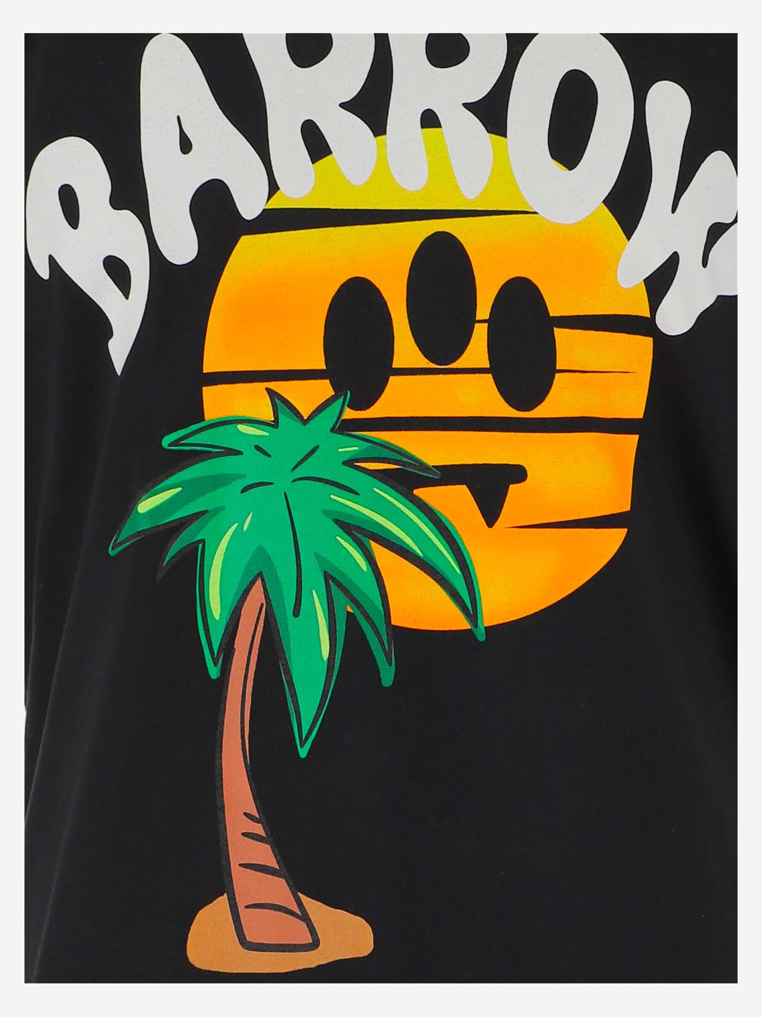 Barrow Logo-print Short-sleeved T-shirt In Black
