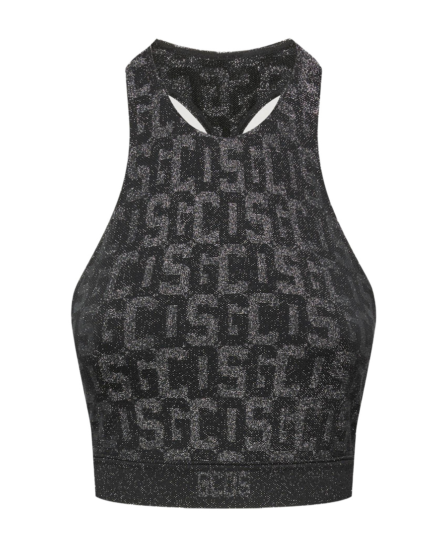 Gcds Logo Sports Vest In Black