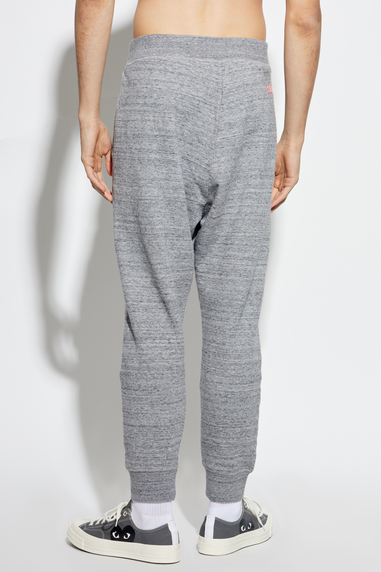 Dsquared2 Logo-print Track Pants In Gray