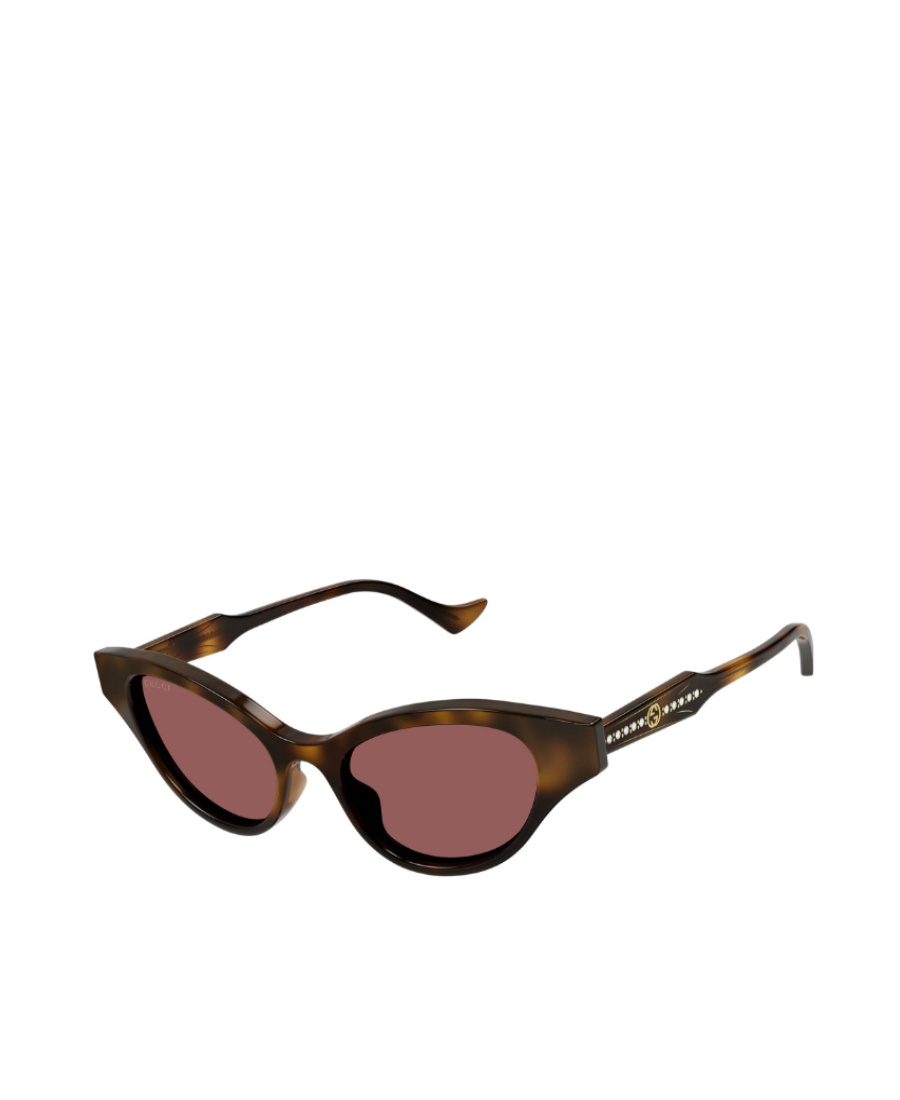Gucci Cat-eye Frame Sunglasses In Brown