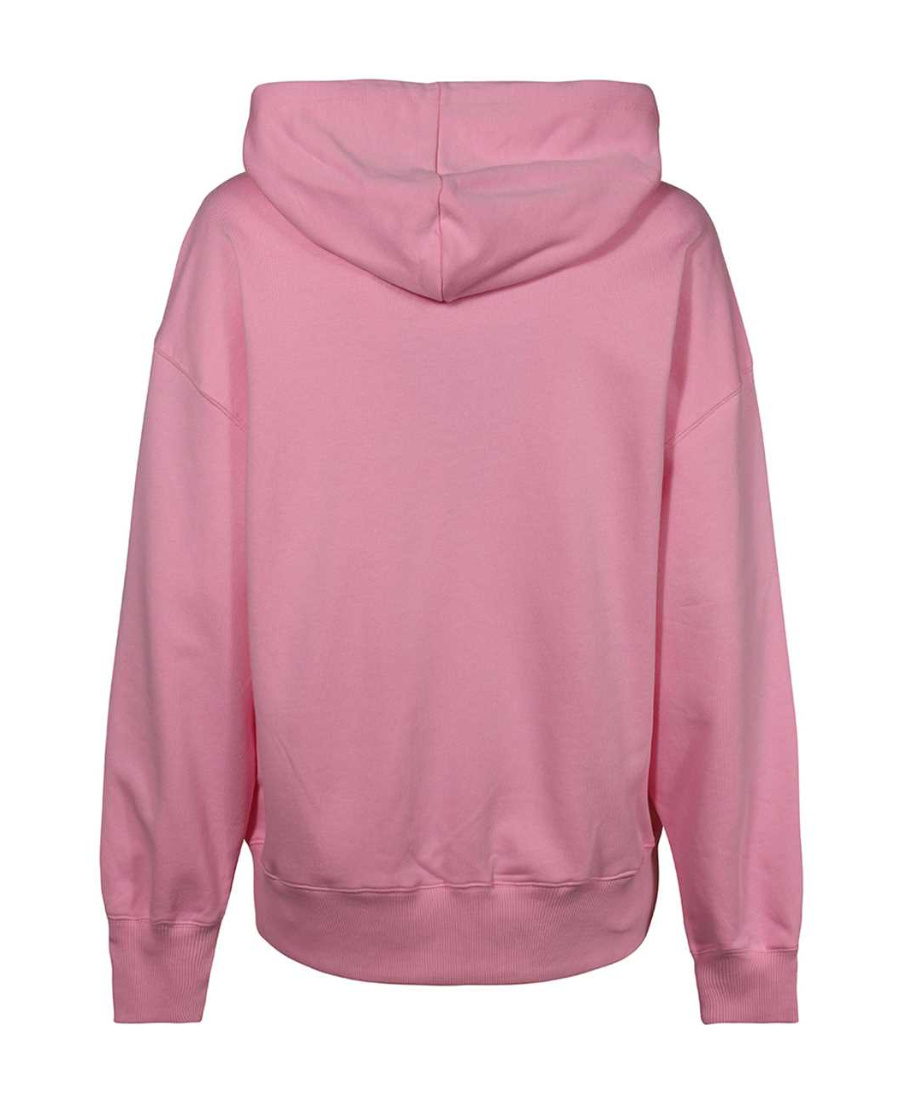 Msgm Long-sleeved Sweater In Pink