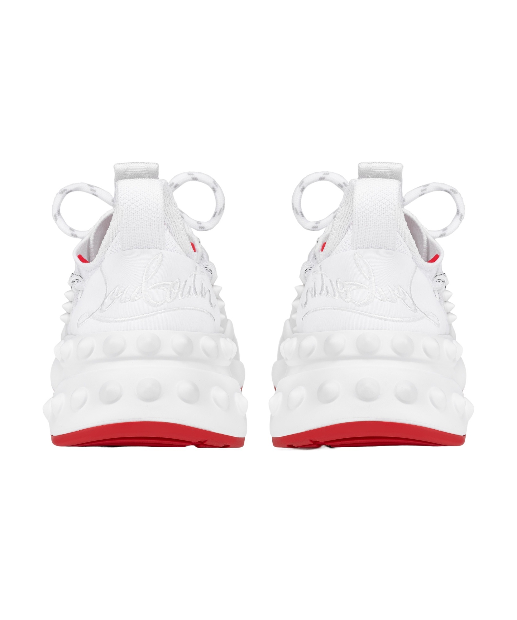 Christian Louboutin Trailnrun Sneakers In White