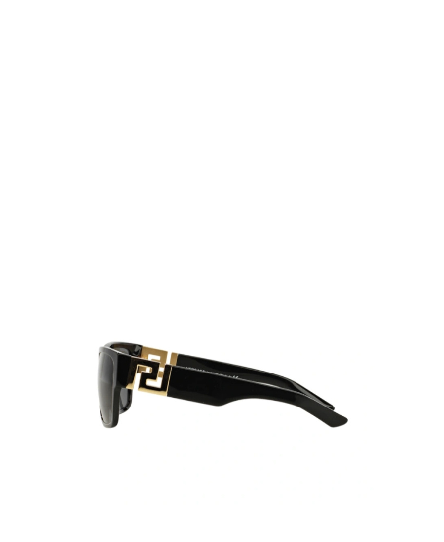 Versace Square-frame Sunglasses In Black