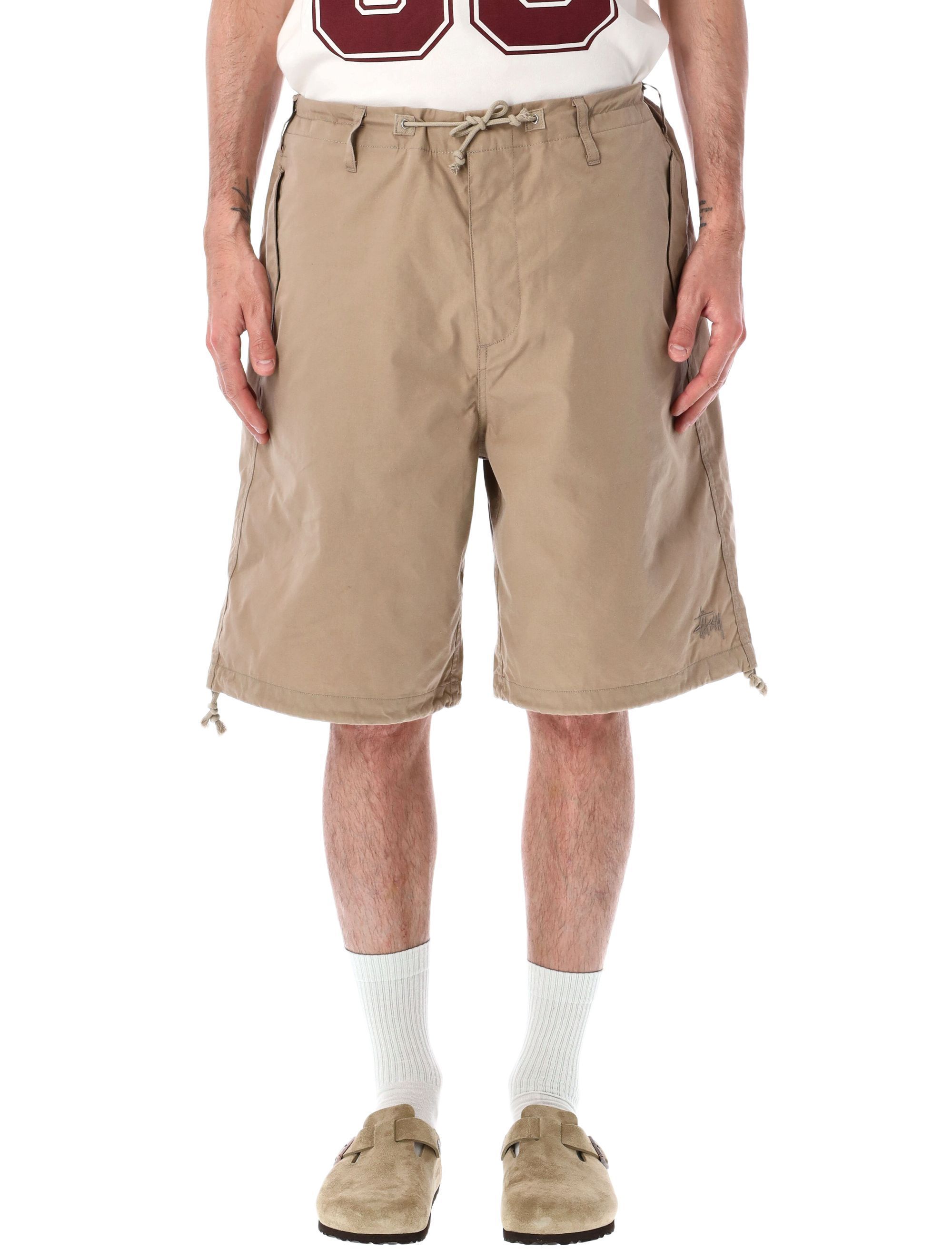 Stussy Belt Loop Shorts In Brown