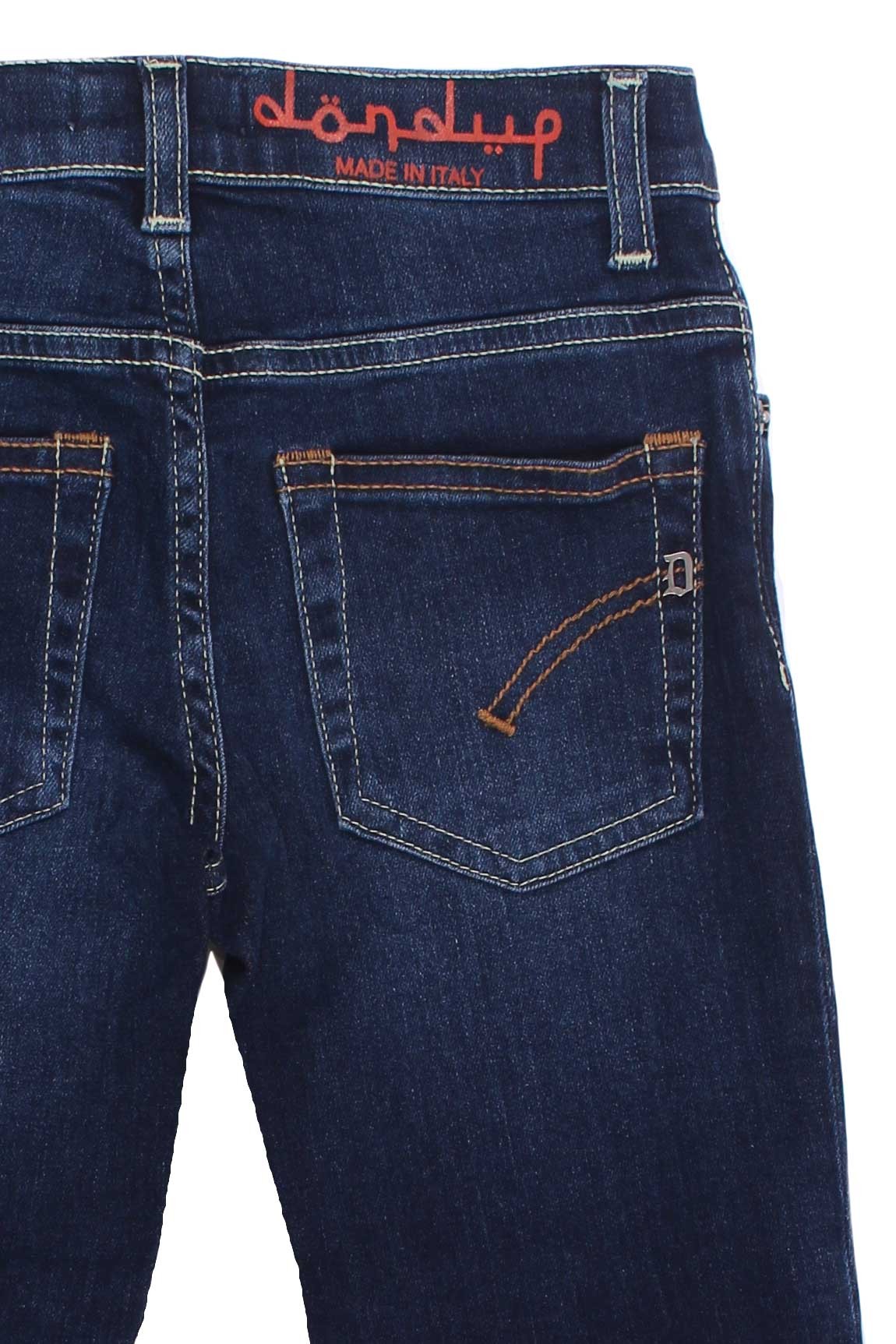Dondup Slim And Imitation Jeans In Blue