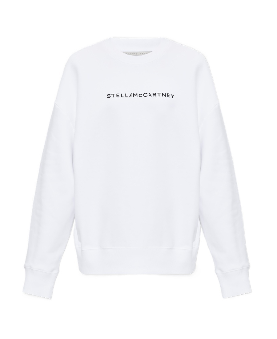 STELLA MCCARTNEY STELLA MCCARTNEY LOGO PRINTED CREWNECK SWEATSHIRT