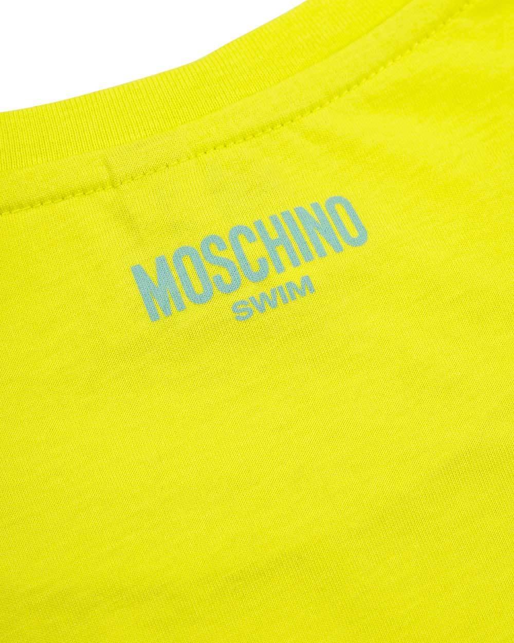MOSCHINO ROUND-NECKED LOGO T-SHIRT