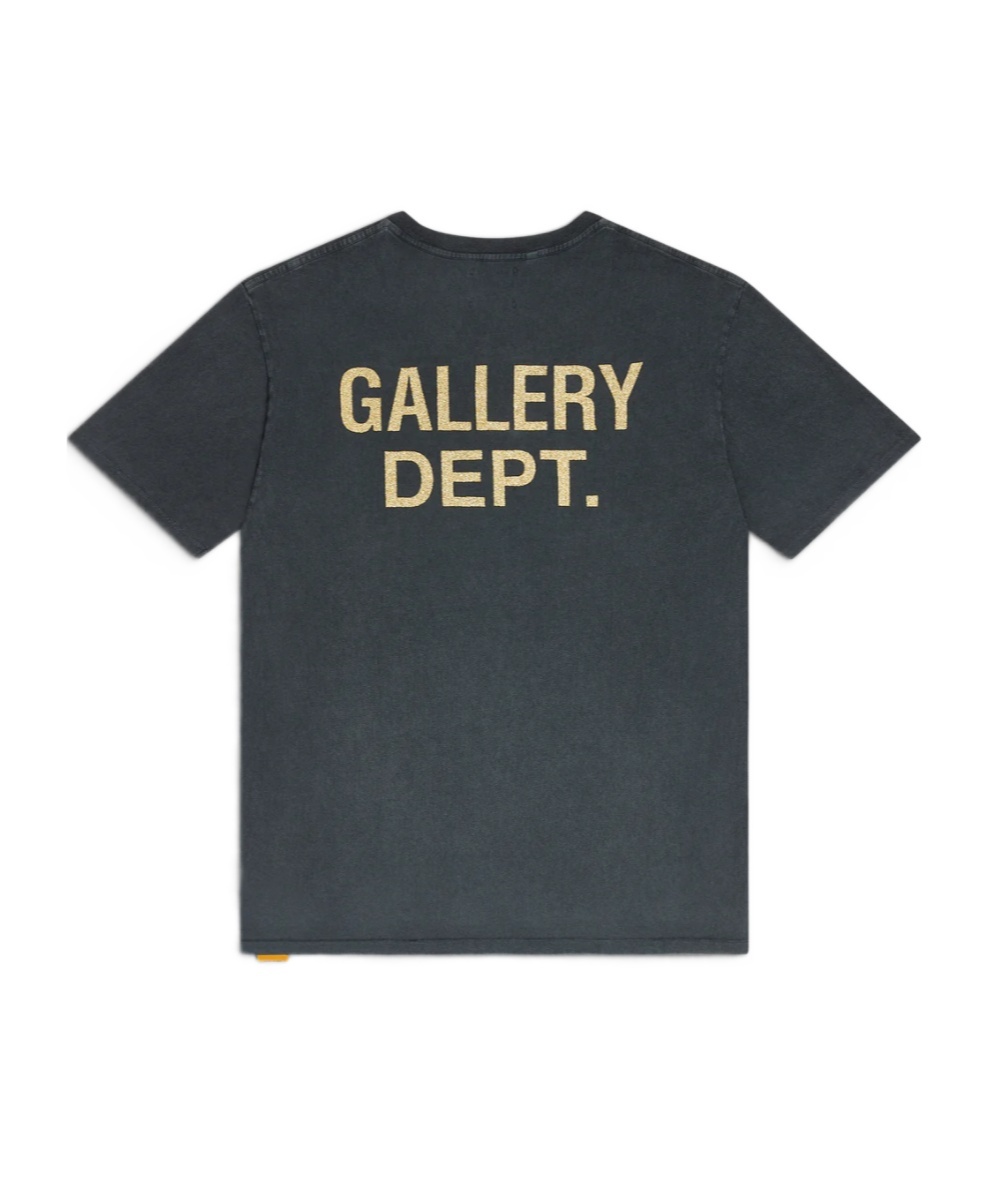 Gallery Dept. Horrors Glittered Printed Cotton-jersey T-shirt In Gray