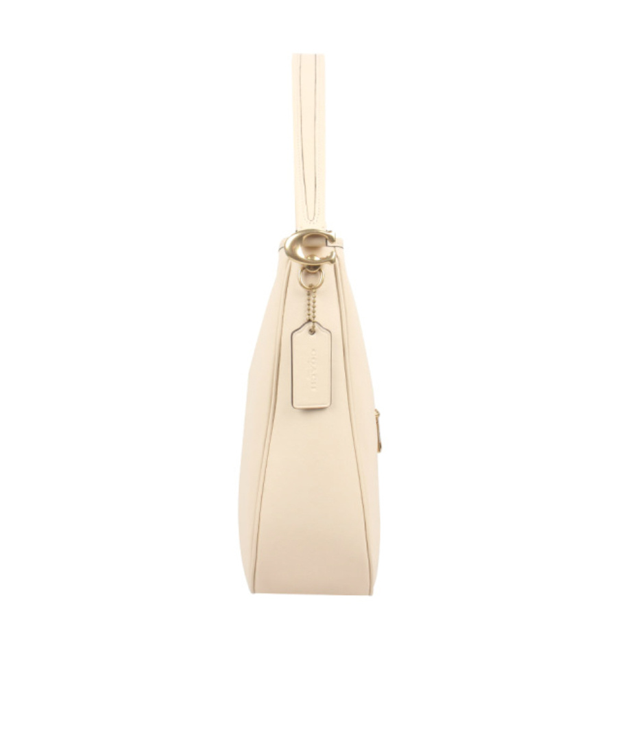 Coach Logo Shoulder Bag In Nude