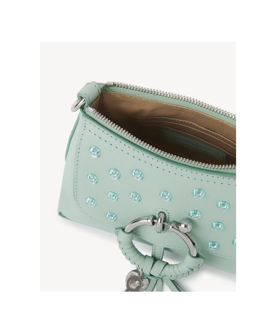 Shop See By Chloé Joan Mini Shoulder Bag In Green