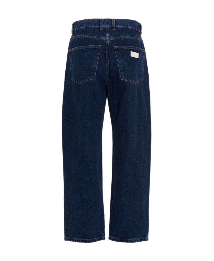 Lc23 Logo Jeans In Black