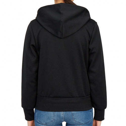 Comme Des Garçons Play Heart-patch Zip-up Hoodie In Black
