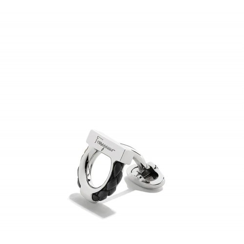 Ferragamo Gancini Cufflinks In White