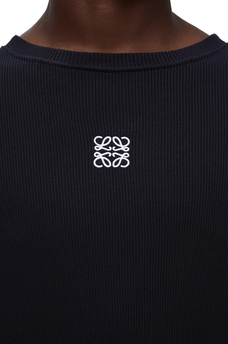 LOEWE OVERSIZED FIT LONG SLEEVE T-SHIRT IN COTTON