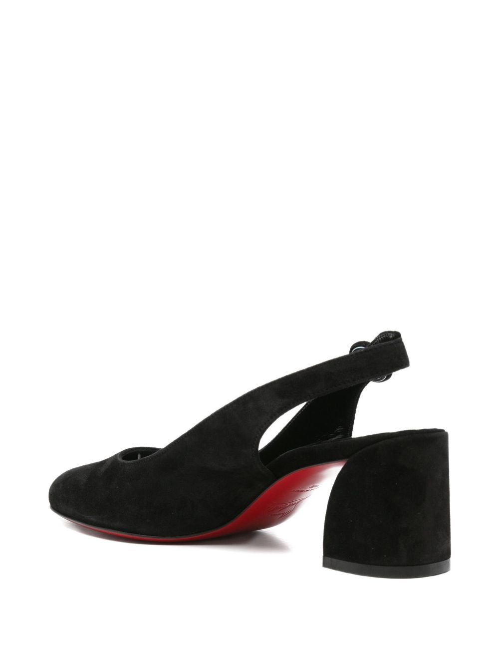 Christian Louboutin Chunky High Heels In Black