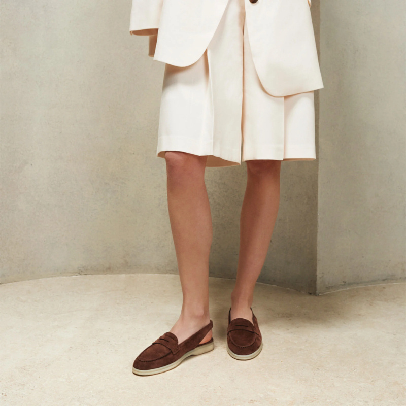 Scarosso Leila Loafers In Brown