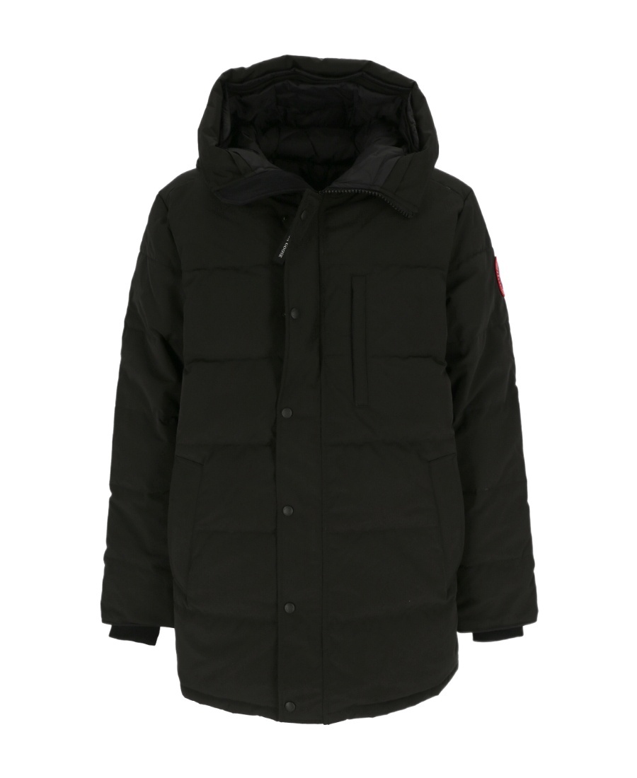 Canada Goose Gray Polyester Macmillan Jacket Man In Black