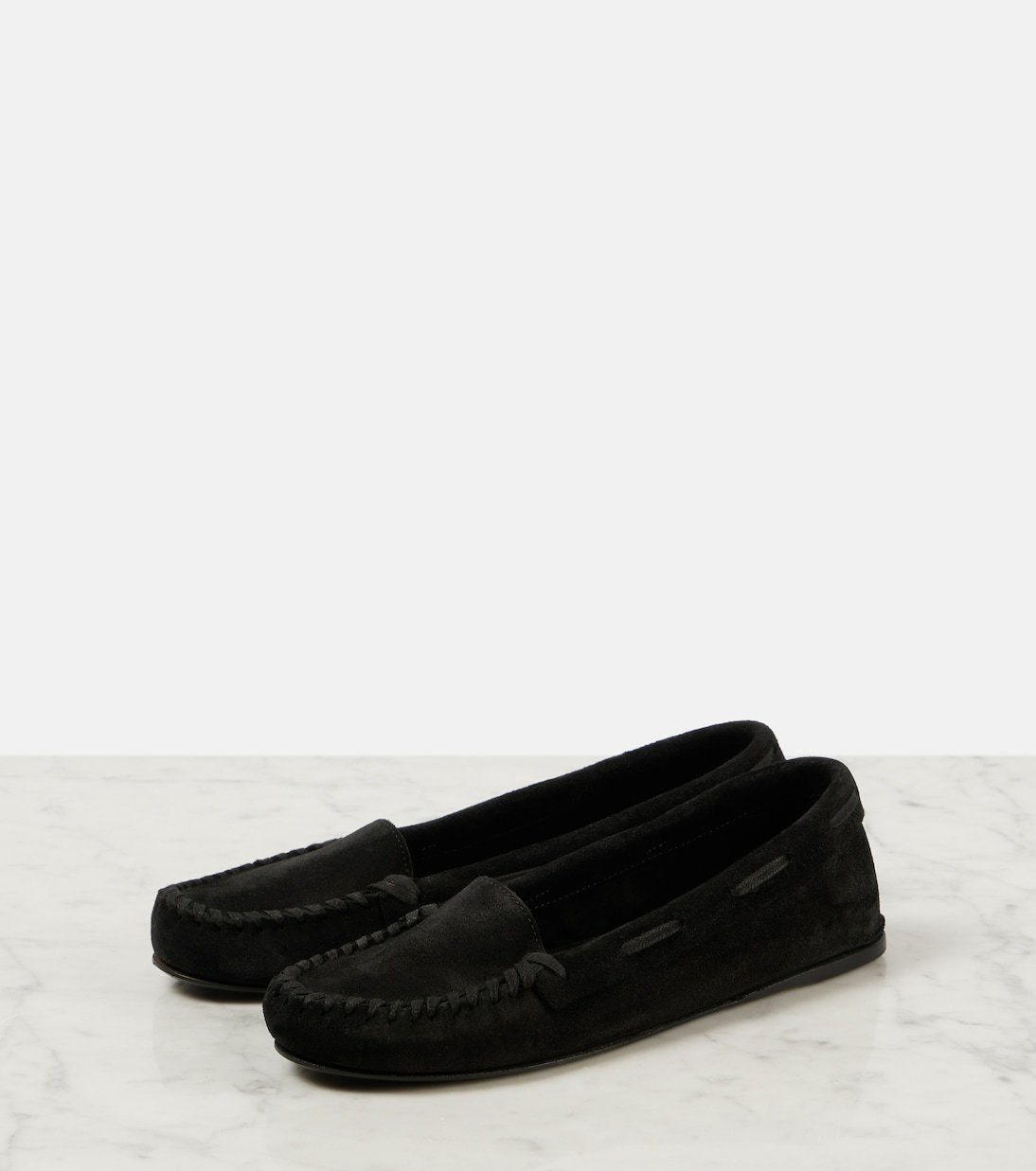 The Row Mabel Loafers In Black