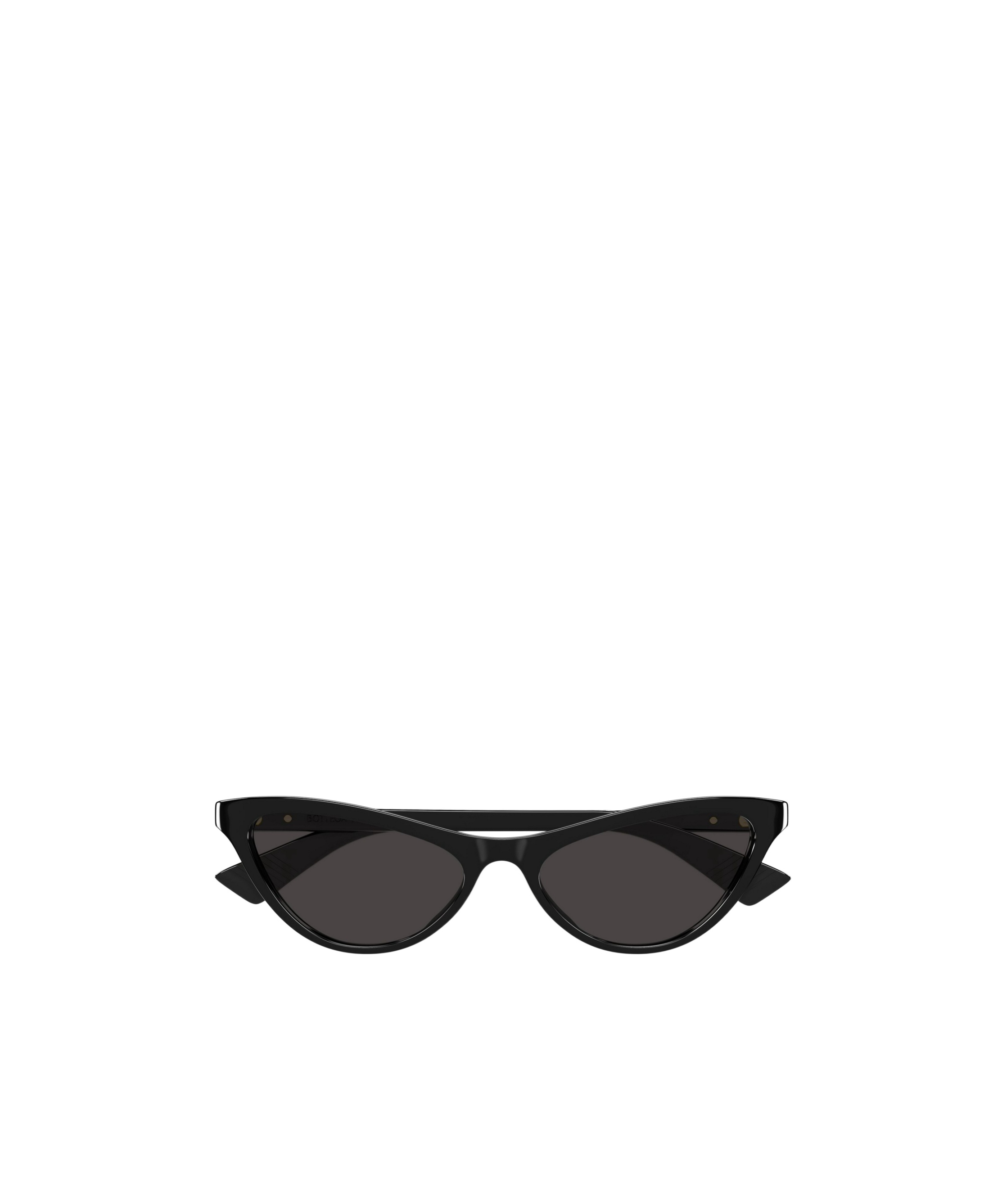 Bottega Veneta Eyewear Classic Cat Eye Sunglasses In Black