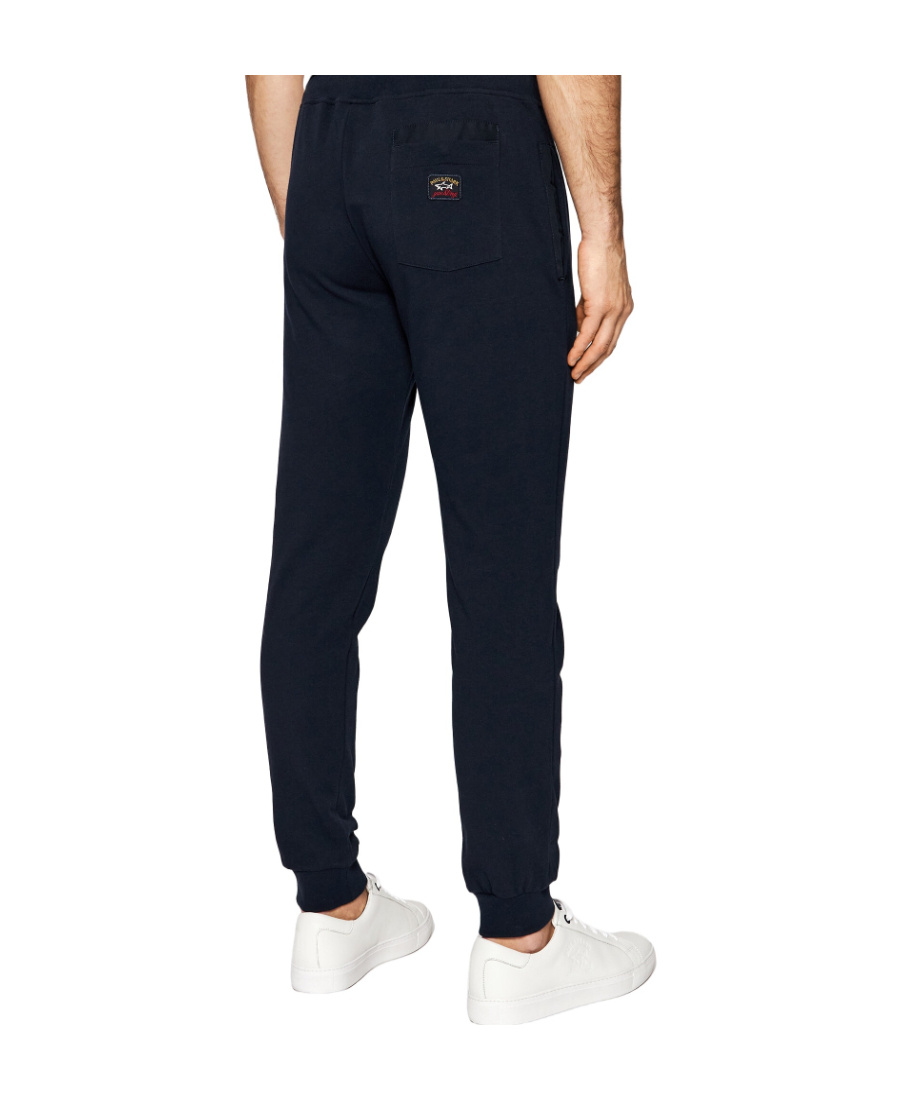 Shop Paul & Shark Logo Track Pants In Black