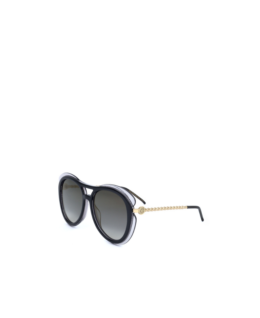 Elie Saab Aviator Sunglasses In Gray