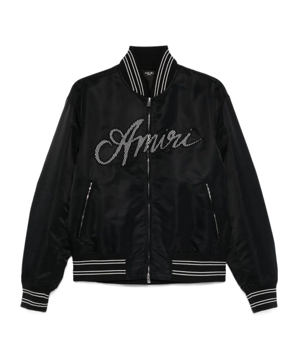Amiri Script Bomber In Black