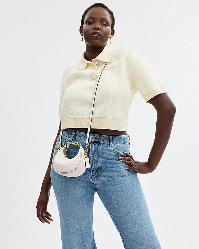 Coach Jonie Bag 22 In Brass/chalk