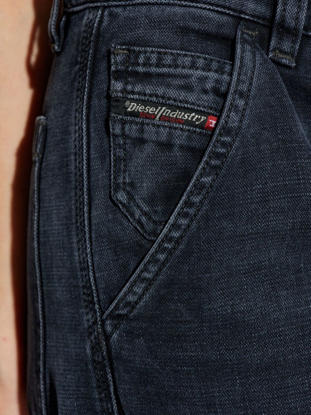 Diesel Navy Blue D-pot-cargo Jeans In Blue