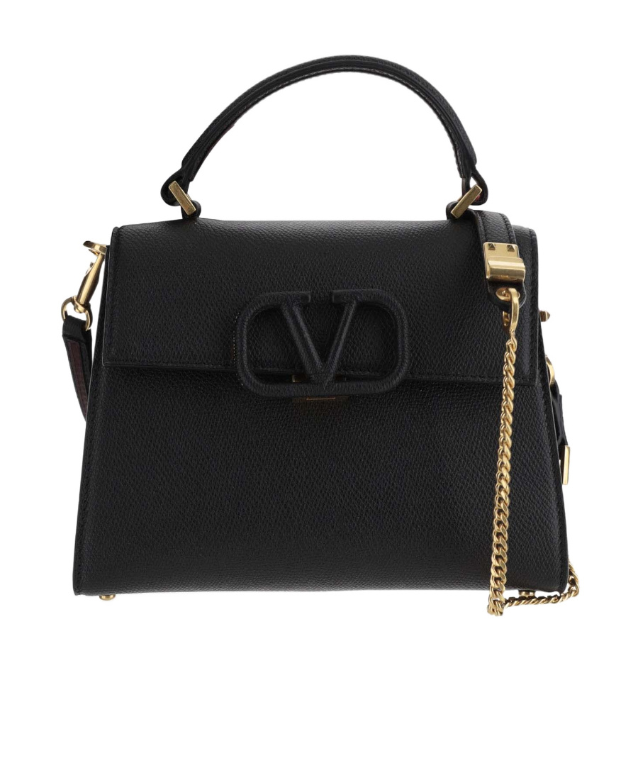 Valentino Small Top Handle Bag Vsling In Black