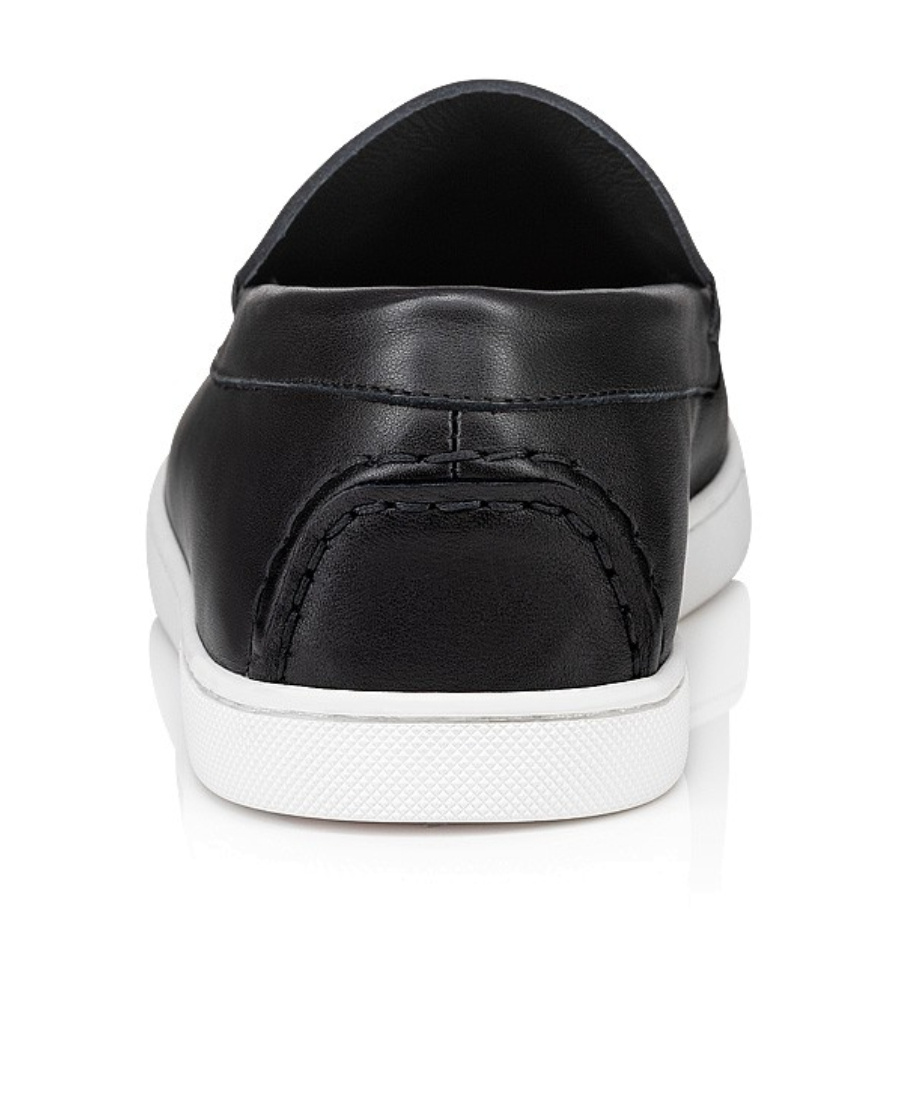 Christian Louboutin Men's Varsiboat Loafers In Black
