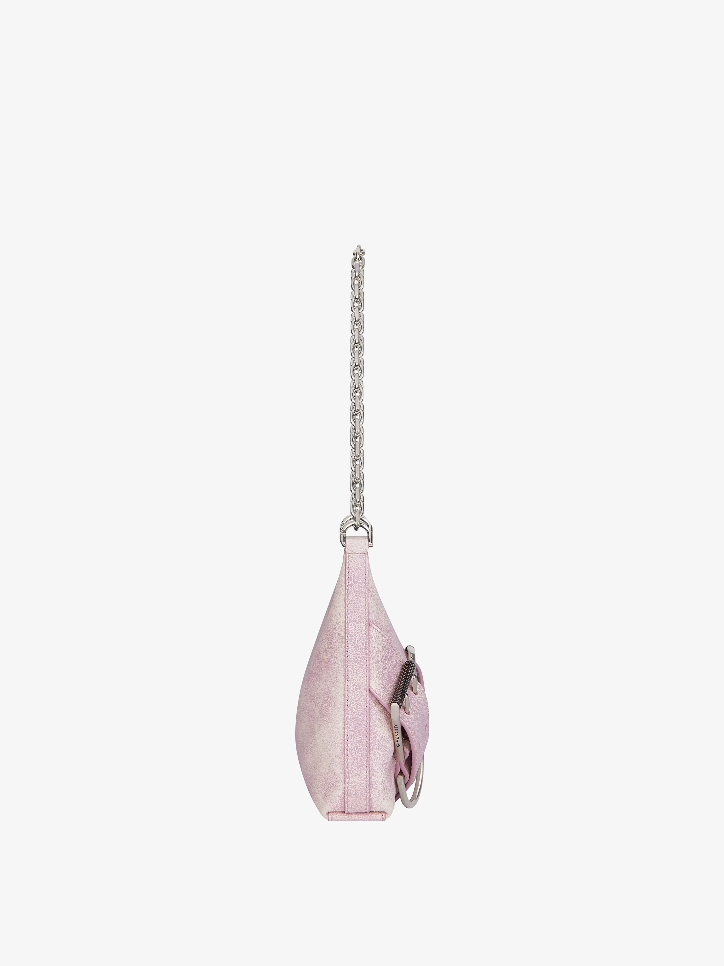 Givenchy Voyou Leather Chain Bag In Pink