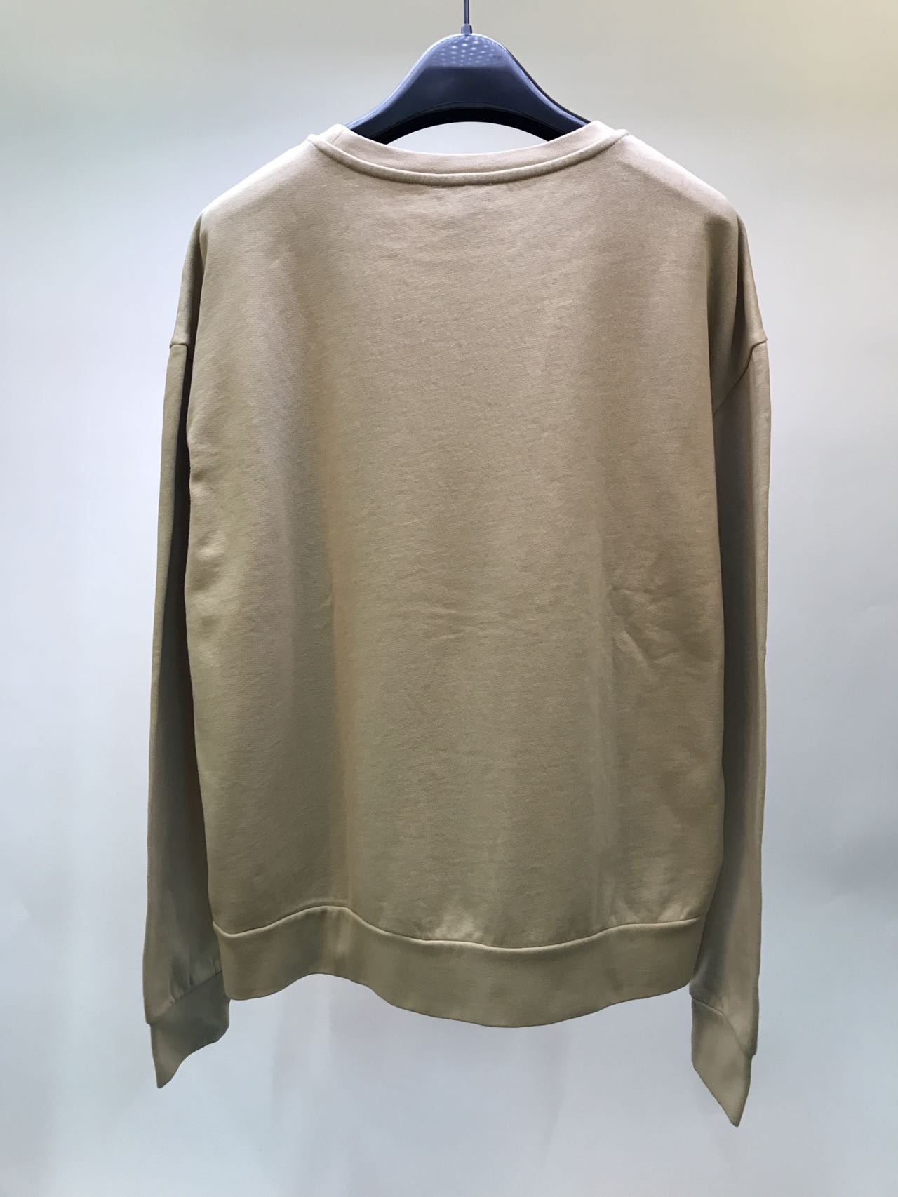 Armani Jeans Long-sleeved Hoodie In Brown