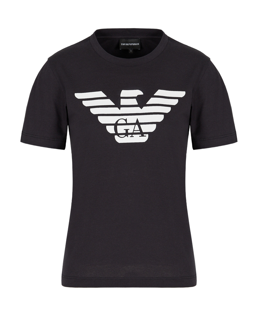 EMPORIO ARMANI LOGO-PRINT COTTON T-SHIRT